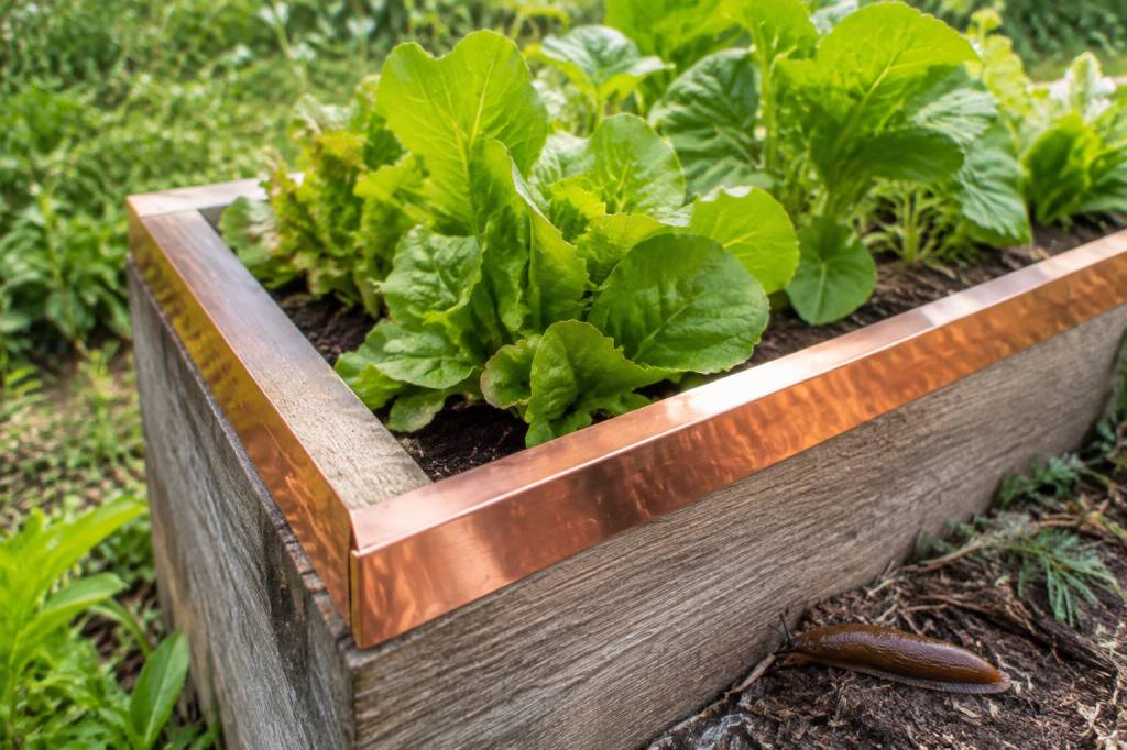 Bande de cuivre anti limace : comment l’utiliser efficacement au jardin
