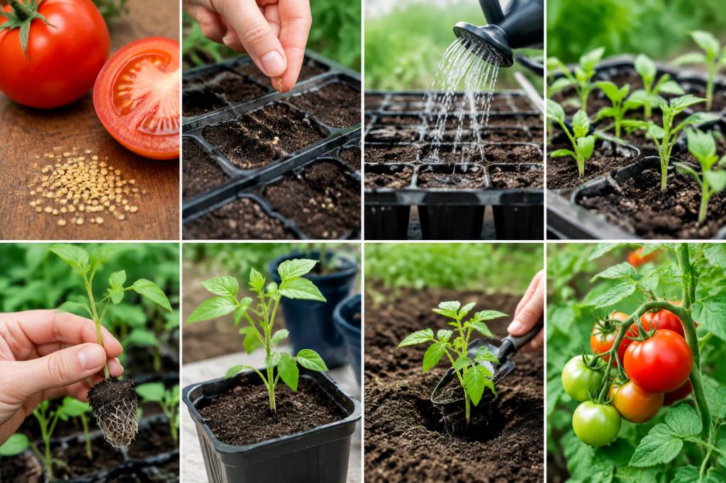 Comment faire des plants de tomates à partir de graines